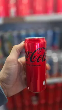 مشروب غازي زيرو شوجر - كوكاكولا (Coca-Cola)