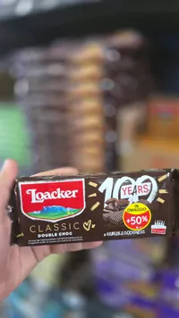 ويفر كلاسيك دبل شوكولاتة - لواكر (Loacker)