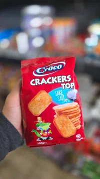 بسكويت كراكرز مملح - كروكو (Croco)