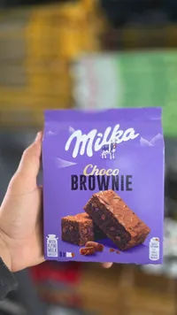 كيك براونيز بالشوكولاتة - ميلكا (Milka)