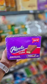 ويفر مثلث مغطى بالشوكولاتة - ألبيلا (Alpella)