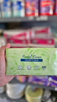 مناديل وجه ناعمة - 100 منديل