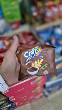 سناك ميني كراكس بنكهة صوص الباربيكيو الحار (Crax)