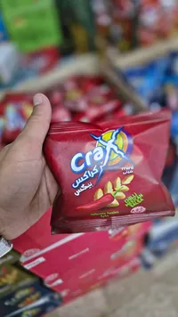 سناكس كراكس ميني بنكهة الصلصة المكسيكية الحارة (Crax)