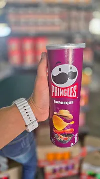 رقائق بطاطس بنكهة الباربيكيو - برينجلز (Pringles)