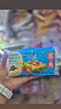 شرائح جبنة بنكهة إيمنتال - بولملك (Polmlek)