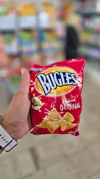 سناكس ذرة مقرمشة بالملح - بيجلز (Bugles)