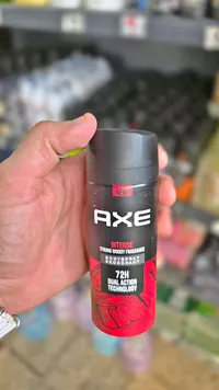 بخاخ مزيل عرق للجسم - إنتنس سترونج وودي فراجرانس من أكس (Axe)