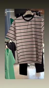 تيشيرت صيفي مخطط - كيش وير (Qesh Wear)