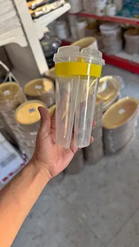 كوب مزدوج للمشروبات والوجبات الخفيفة