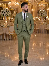 بدلة زفاف شبابية