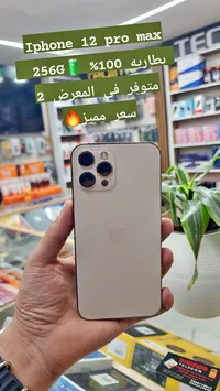 آيفون 12 برو ماكس 256 جيجا (iPhone)