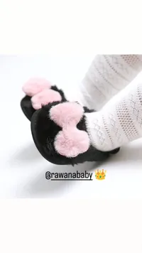 جوارب أطفال بتصميم مخالب - راوانا بيبي