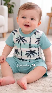 بدلة أطفال جود فايبز - تصميم نخيل