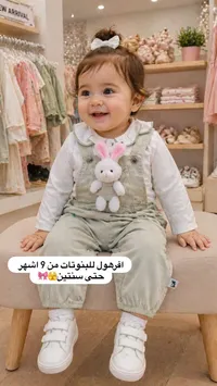أفرول بناتي بقطعة أرنب