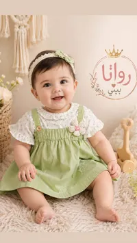 فستان أطفال صيفي - روثانا بيبي