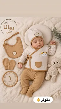 طقم مواليد - رَوَانَا بيبي (Rawana Baby)