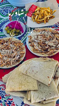 وجبة شاورما دجاج
