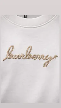 تيشيرت رجالي مطرز - بربري (Burberry)