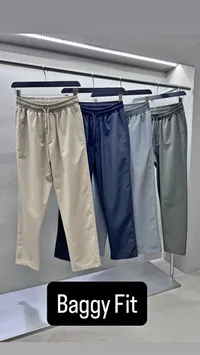 بنطال رجالي بقصة واسعة - باغي فيت (Baggy Fit)