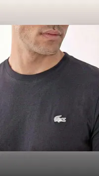 تيشيرت رجالي بياقة دائرية - لاكوست (Lacoste)