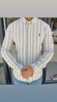 قميص رجالي مقلم - بولو رالف لورين (Polo Ralph Lauren)