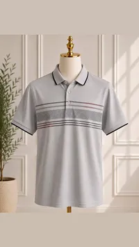 تيشيرت بولو رجالي مخطط (Polo)