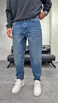 جينز رجالي أزرق (Denim)