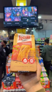 بسكويت لوزيتا بنكهة الفراولة - Lozita Strawberry