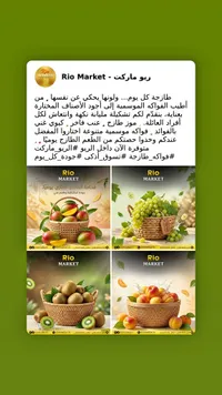 تشكيلة فواكه موسمية طازجة - ريو ماركت (Rio Market)