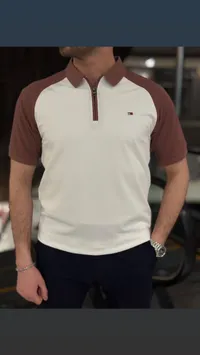 قميص بولو رجالي بسحاب - تومي هيلفيغر (Tommy Hilfiger)