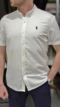قميص رجالي كلاسيكي بأكمام قصيرة - بولو (Polo)
