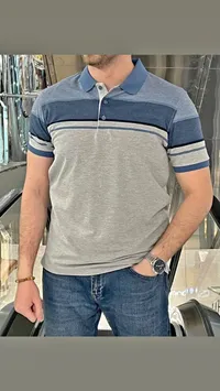 تيشيرت بولو رجالي مخطط