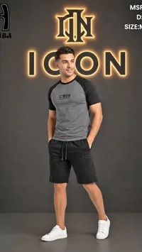 طقم صيفي رجالي - آيكون ميلانو (Icon Milano)