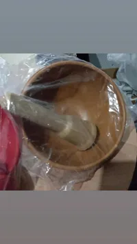 وعاء خلط خشبي