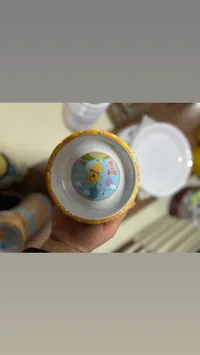 زبدية طعام للأطفال بتصميم ويني الدبدوب
