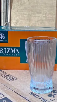 طقم كاسات زجاجية بريزما - بينا جلاس (Prizma)