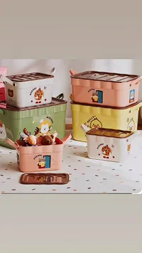 صناديق تخزين لطيفة بتصميم حيوانات (Nice Day)