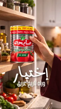 صلصة طماطم مركزة - صابحة