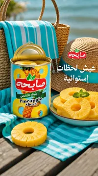 شرائح أناناس - صبحة
