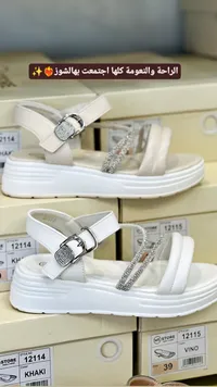 صندل بناتي بلمسة كريستالية - إم 3 ستور (M3 Store)