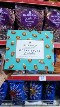 Millennium Ocean Story Collection - Chocolate Shells with Hazelnut Praline