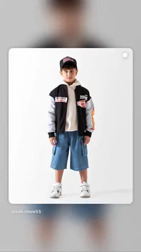 جاكيت أطفال بتصميم سباق (Hot Wheels)
