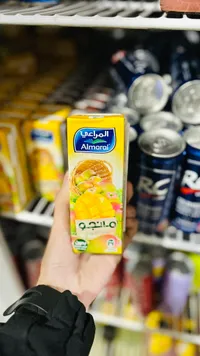 عصير المانجو الطبيعي من الماراعي