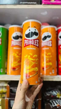 رقائق البطاطس بنكهة البابريكا - برينجلز (Pringles)