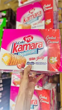 كيك إسفنجي محشو بالكريمة والهلام - كامارا (Kamara)