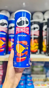 رقائق البطاطس بنكهة الكاتشب - برينجلز (Pringles)