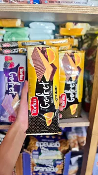 ويفر بالشوكولاتة الداكنة والبرتقال - توركو (Torku)