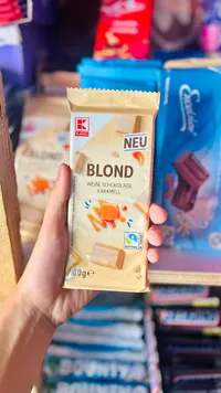 شوكولاتة بيضاء بالكراميل - كلاسيك (Kaufland)