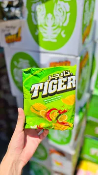 شيبس بطاطس بطعم الشطة والليمون - تايجر (Tiger)